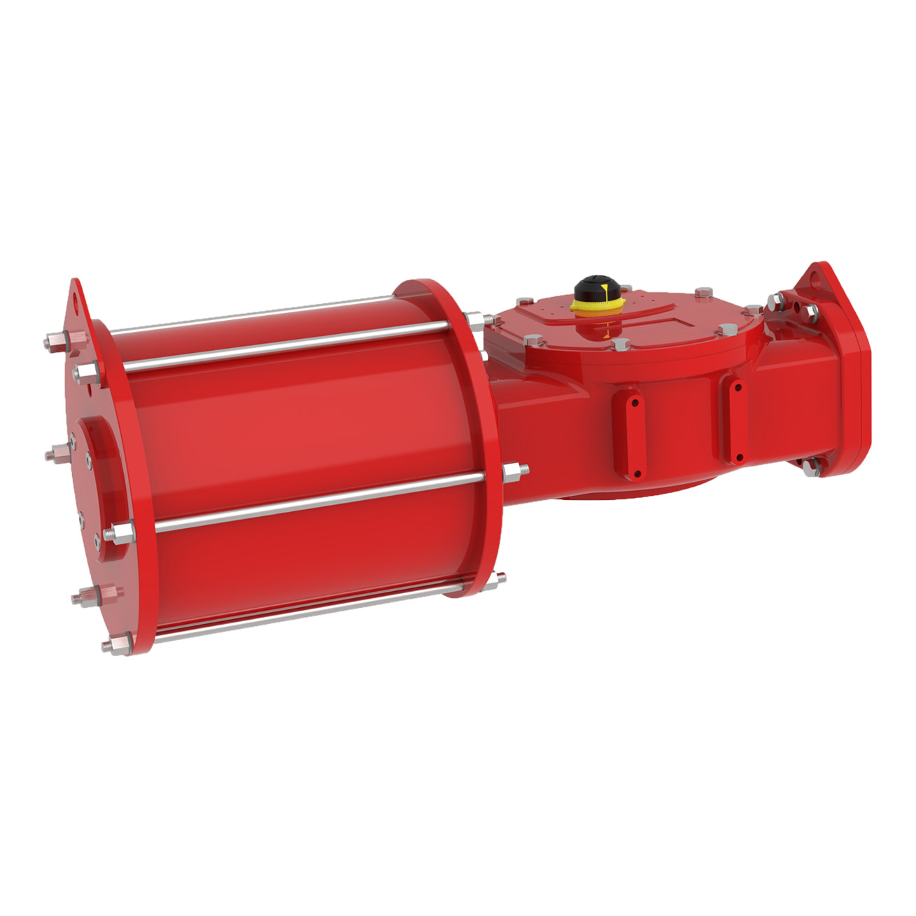 Scotch Yoke Pneumatic Actuator Jhd2e0410yda antzezpen bikoitza
